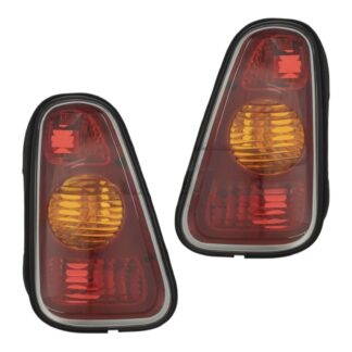 For BMW Mini Rear Light R50/R53 2001-2004 Hatchback Tail Lamp Lens Pair Left & Right