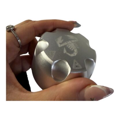Aluminium Abarth Coolant Expansion Bottle Cap Cover 500 595 695 - Image 2