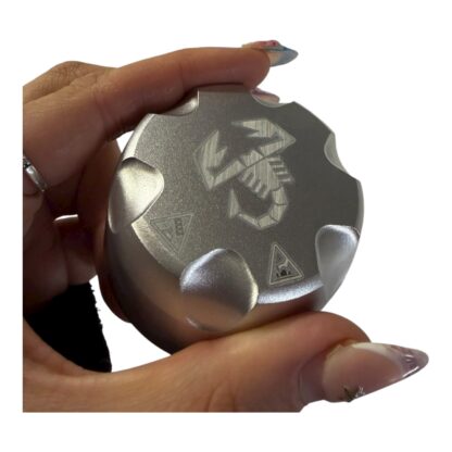 Aluminium Abarth Coolant Expansion Bottle Cap Cover 500 595 695 - Image 3