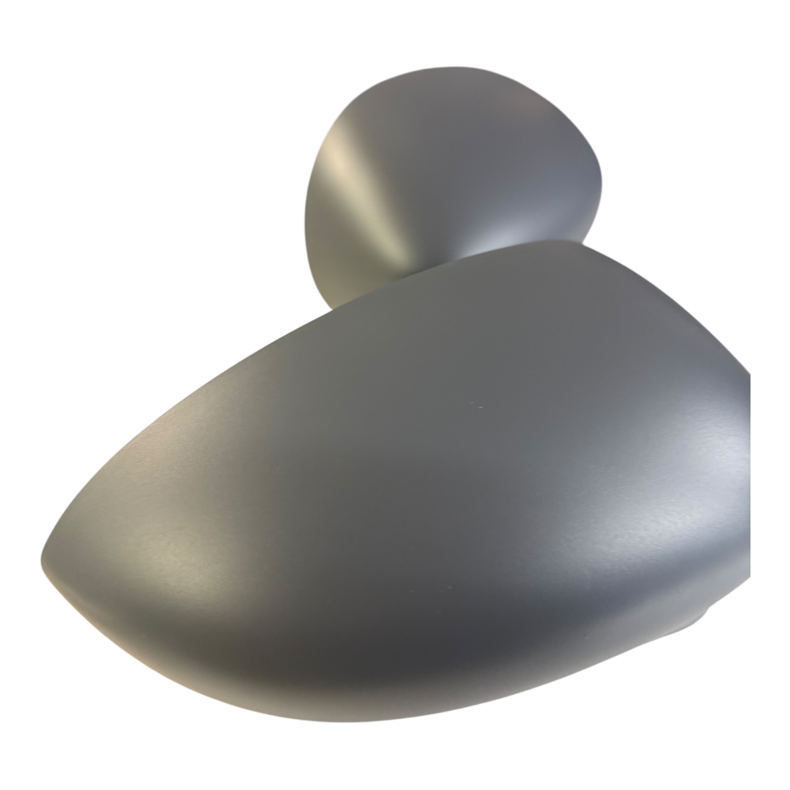 For Abarth 500 595 695 2007-> Door Wing Mirror Cover Cap Case Primed Pair Left Right - Image 4