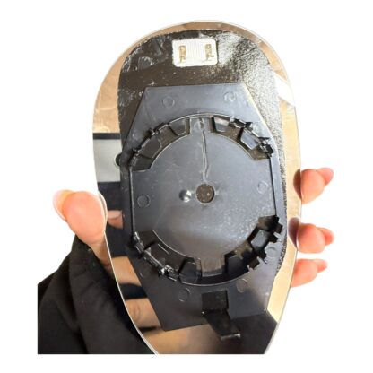Wing Mirror Glass Fits Abarth Punto Fiat 500 2008-2020 Heated Chrome Passenger Side Left (RHD) - Image 5
