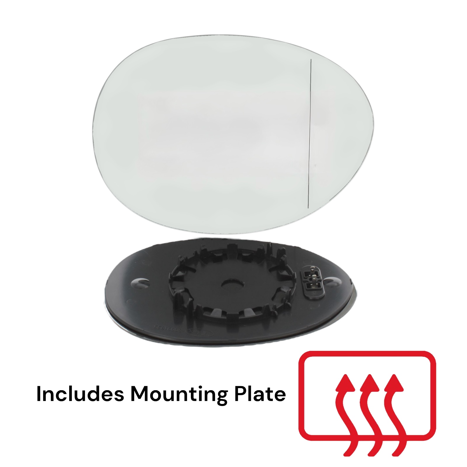 Wing Mirror Glass For MINI F56 Convex Heated RH Drivers Side F54 F55 F57 F60 - Image 2