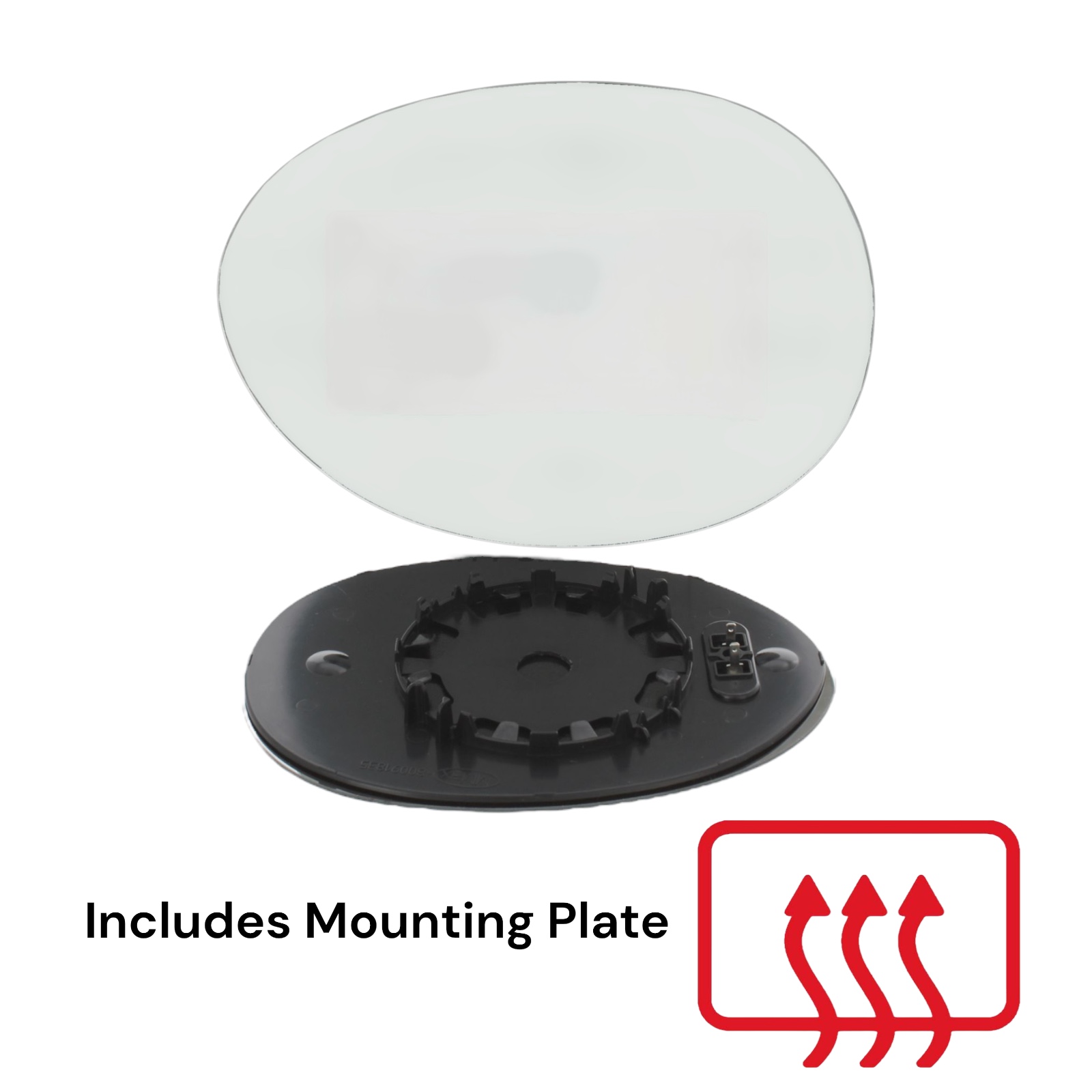 Wing Mirror Glass For MINI F56 Convex Heated LH Passenger Side F54 F55 F57 F60 - Image 2