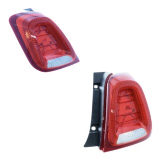 For Fiat 500 + Abarth Hatchback 2016 - 2024 Rear Tail Lights Lamps Standard