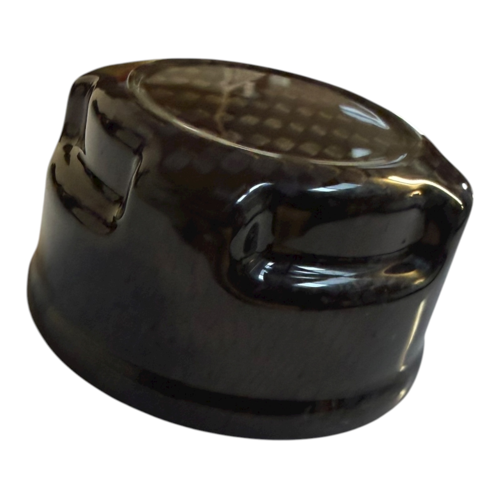 For Abarth 500 595 695 Coolant Tank Lid Cover Real Carbon Fibre Glossy - Image 4