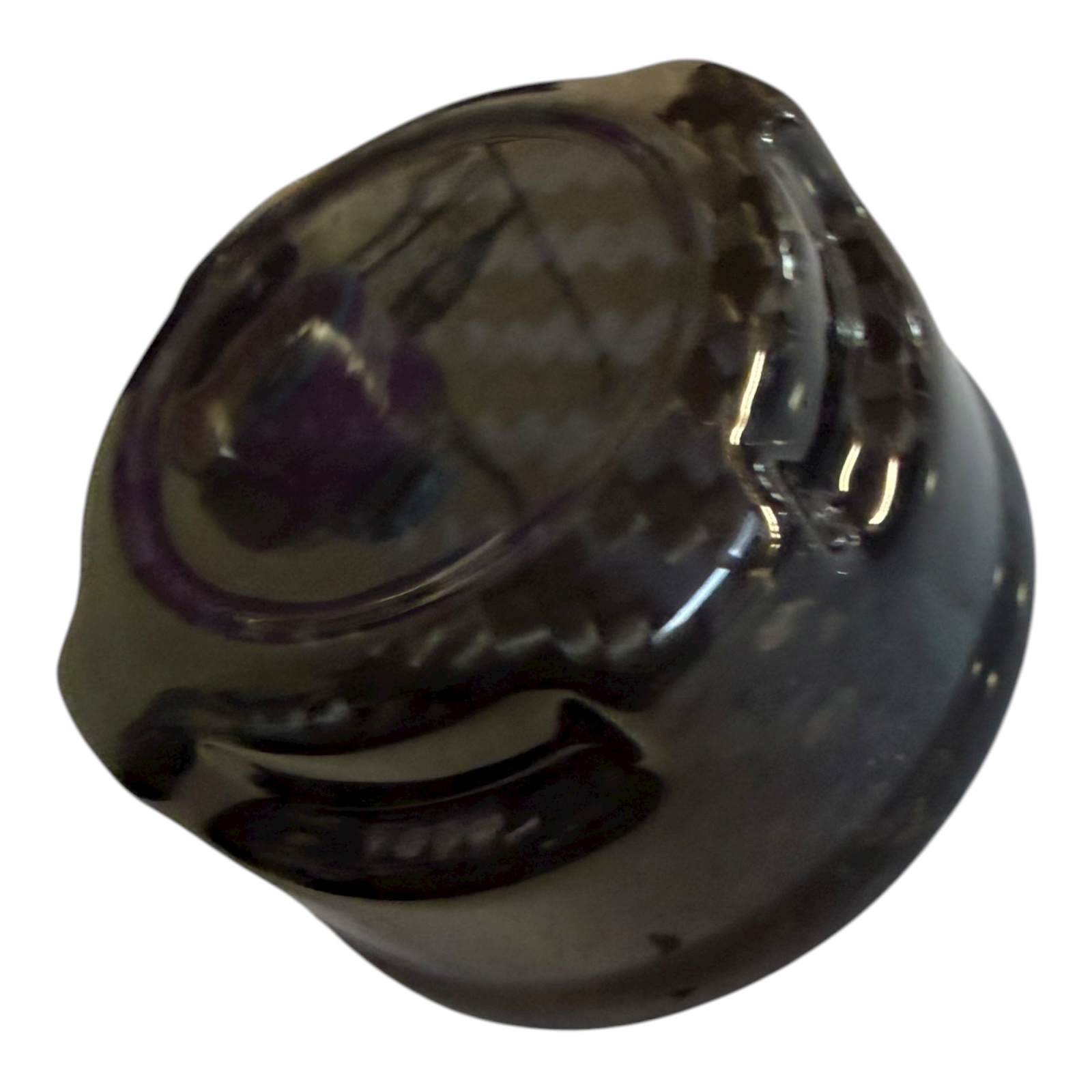 For Abarth 500 595 695 Coolant Tank Lid Cover Real Carbon Fibre Glossy - Image 5