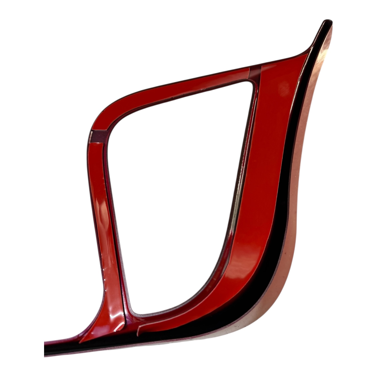 Pair of Air Intake Bumper Canards for Abarth 500 595 695 2016> Gloss Black or Gloss Red - Image 11