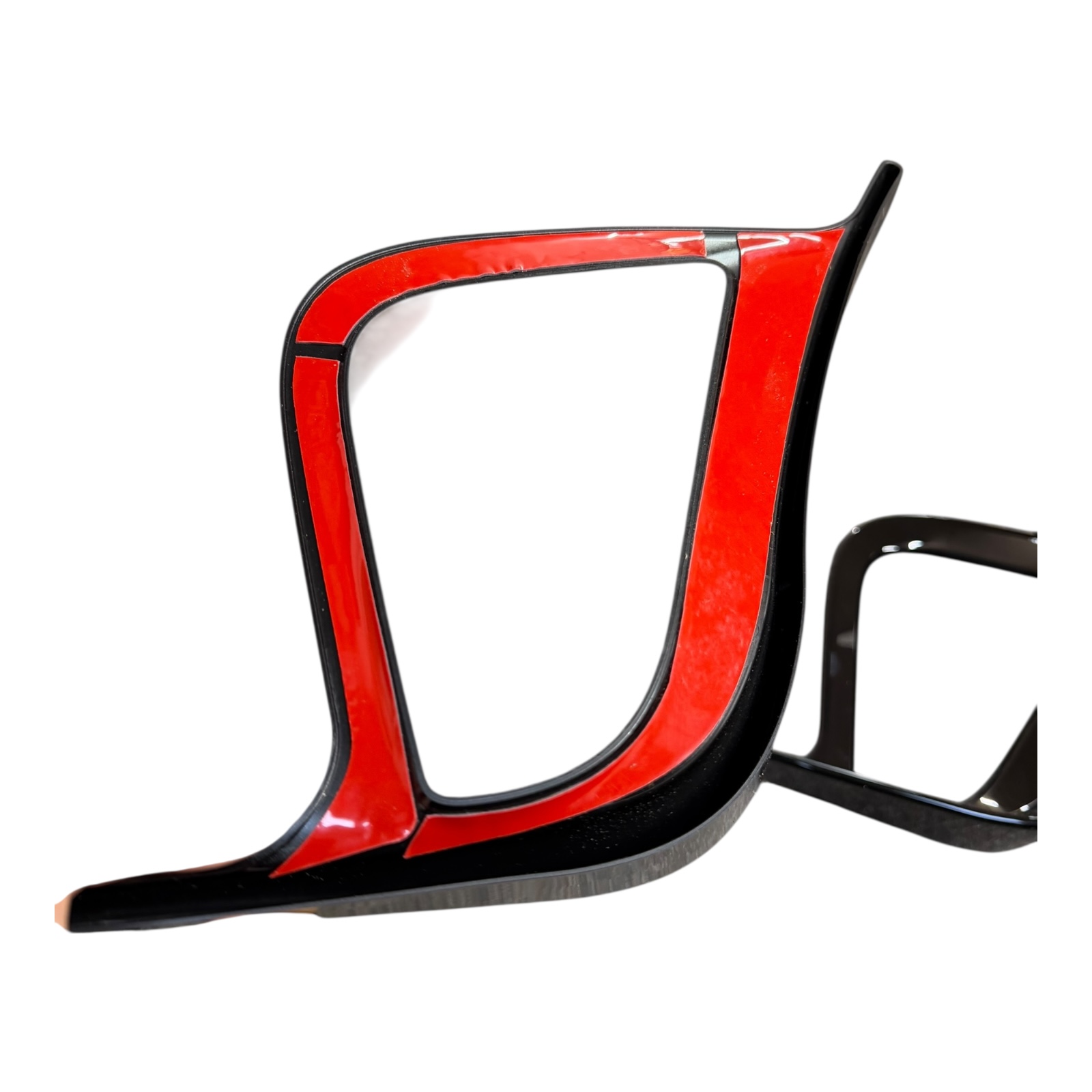 Pair of Air Intake Bumper Canards for Abarth 500 595 695 2016> Gloss Black or Gloss Red - Image 13