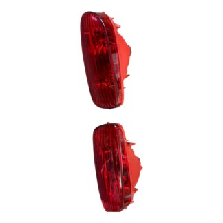 For Mini Rear Fog Light F56 2014-2021 Hatchback 3 Door Back Tail Lamp Lens 1 Pair Cooper S + Jcw