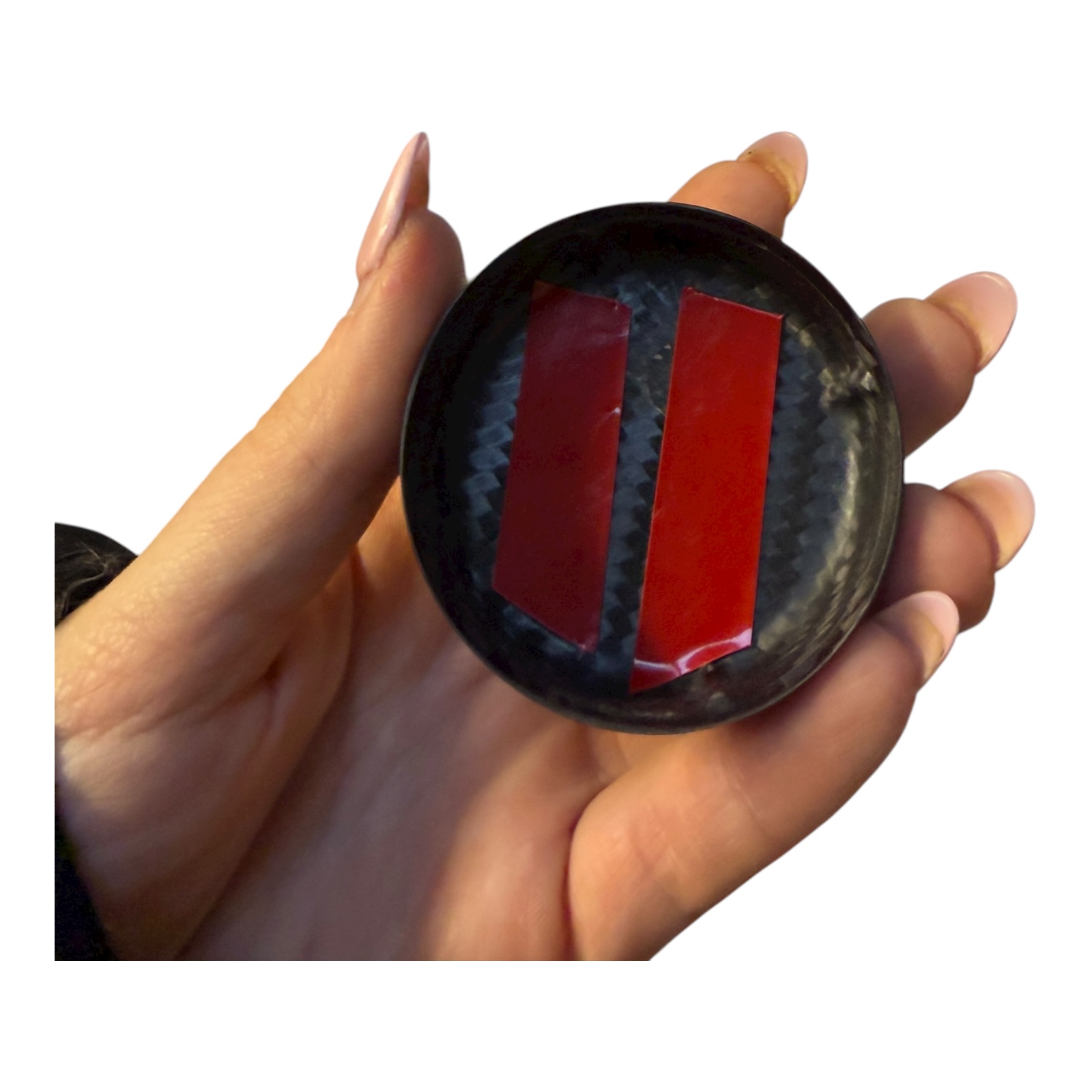 For Abarth 500 595 695 Brake Fluid Tank Lid Cover Real Carbon Fibre Glossy - Image 5