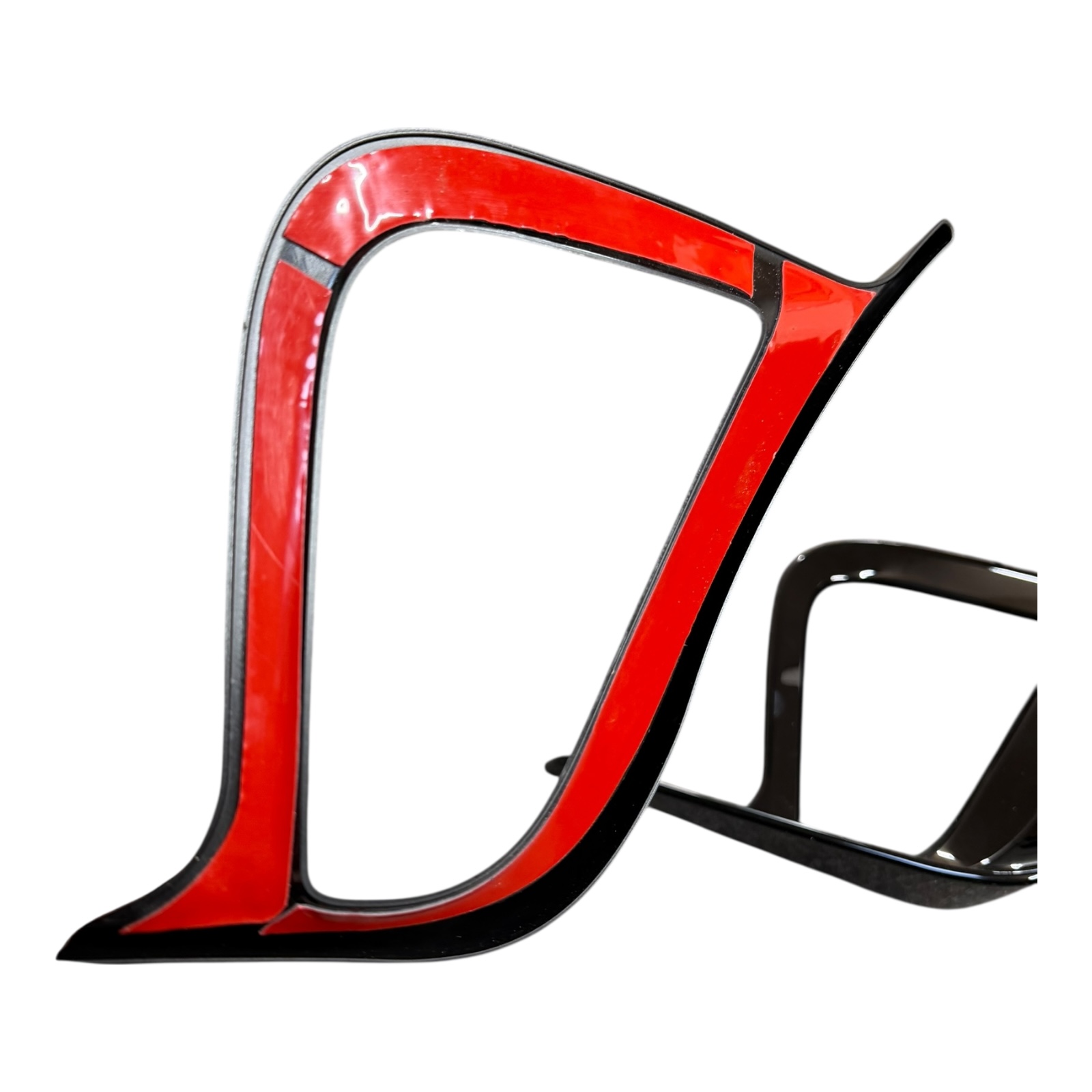 Pair of Air Intake Bumper Canards for Abarth 500 595 695 2016> Gloss Black or Gloss Red - Image 21