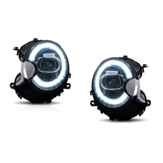 For MINI - Vland Upgrade Headlights DRL LED Projector Dynamic - R55 R56 R57 R58 R59