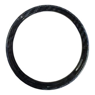 Real Carbon Fibre Rear Cup Holder Ring Surround Cover for MINI R56 R57 R58 R59